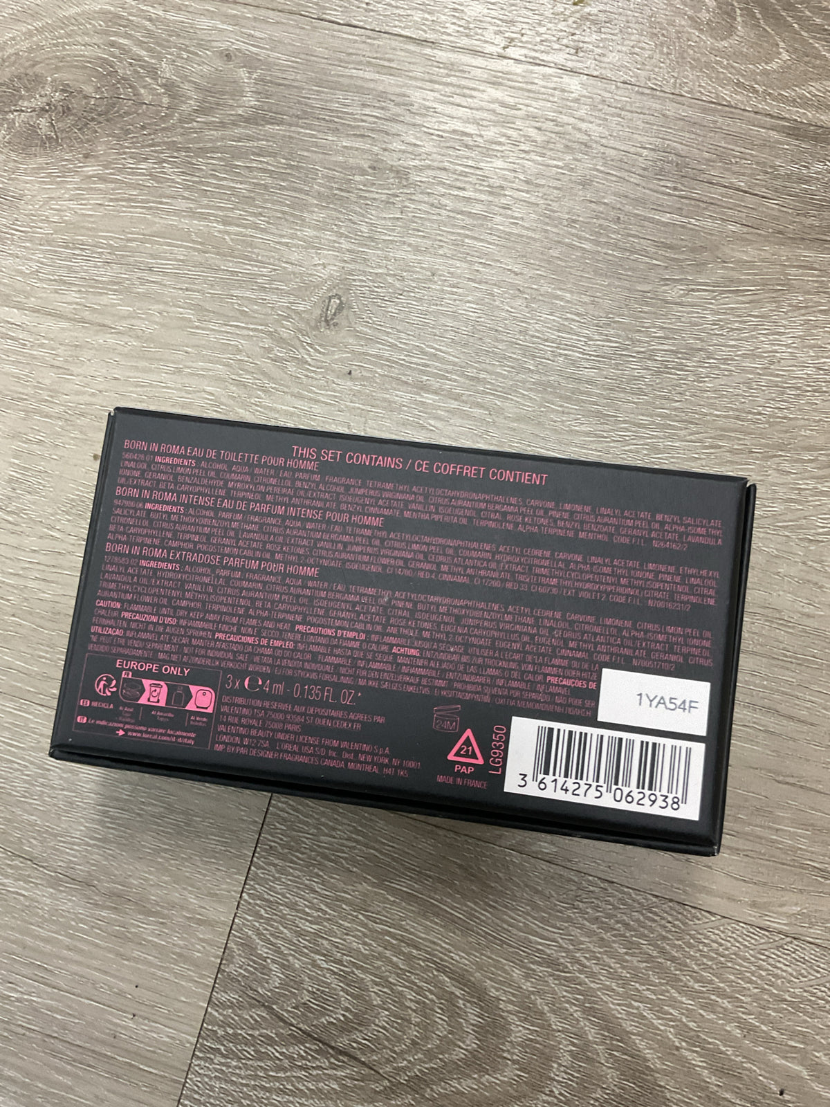 perfume mini trio fragrance set retails for $39