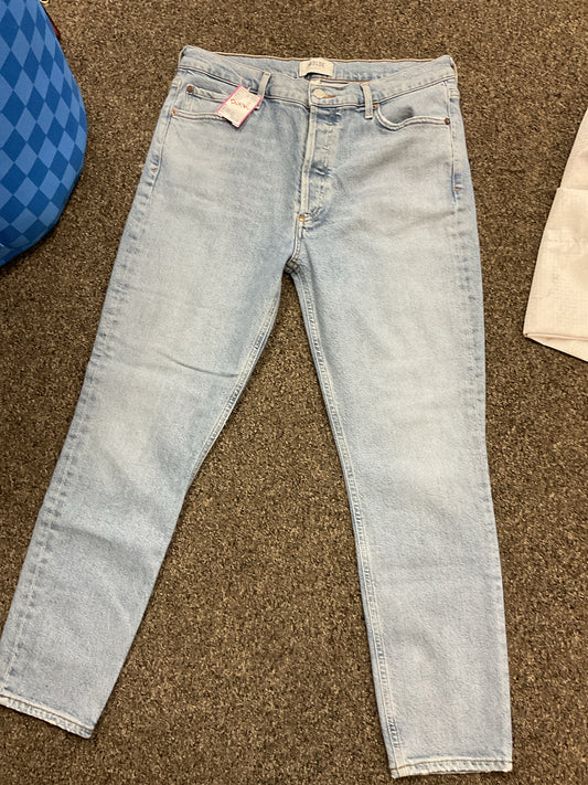 Agolde Size 30 Blue Jeans button fly
