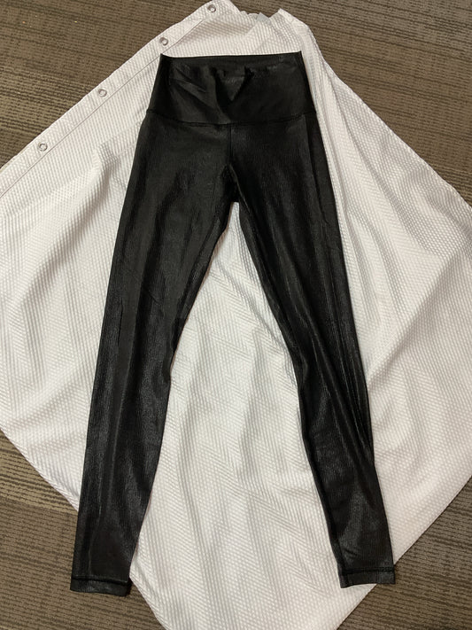 Lululemon Size 4 Black Pants shimmer leggings