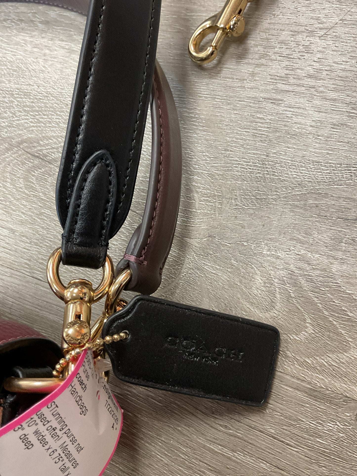 coach Purse Grace Color block  CC066