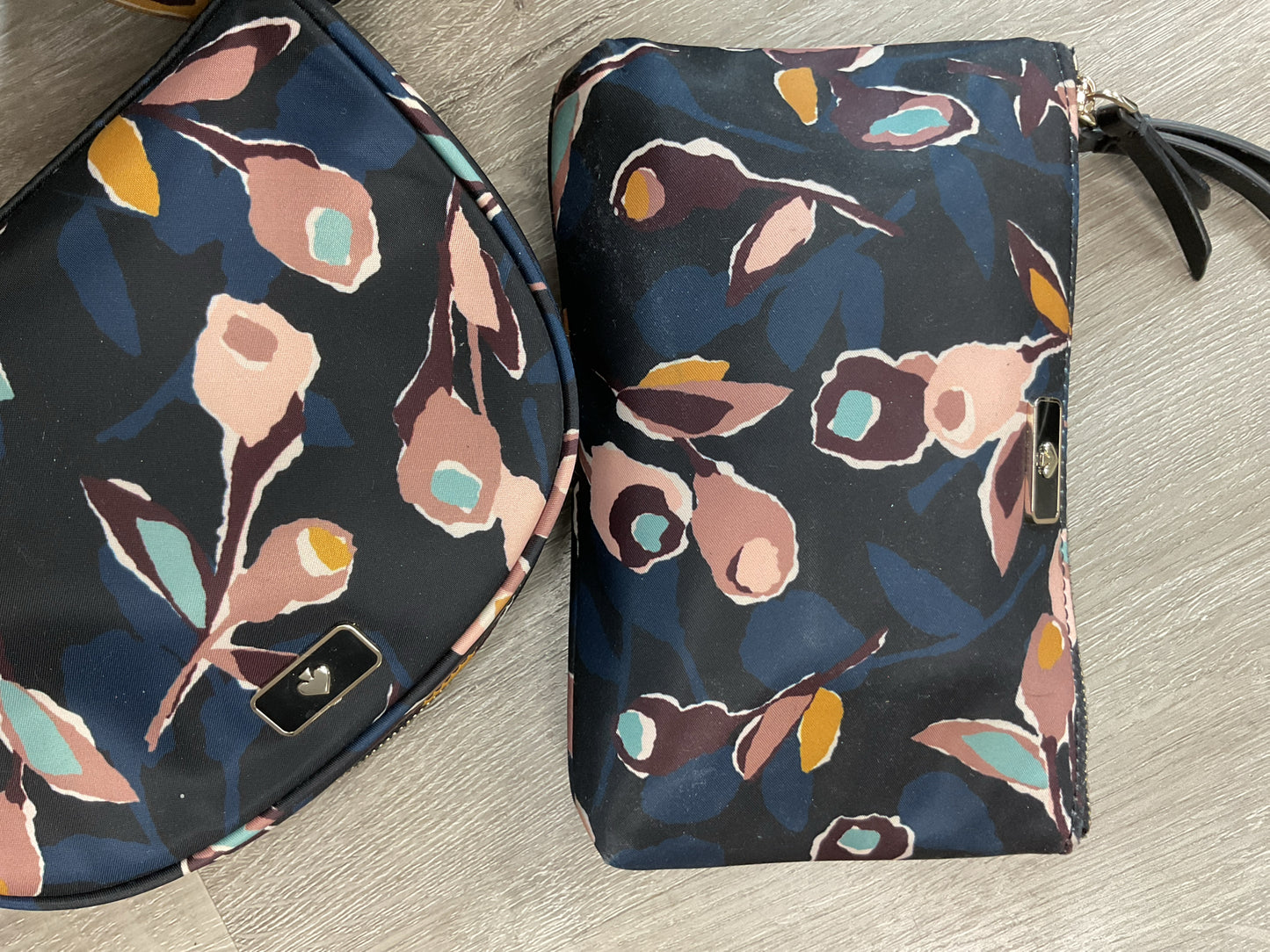Kate Spade Backpack Dawn medium Vebrant paper rose floral nylon set