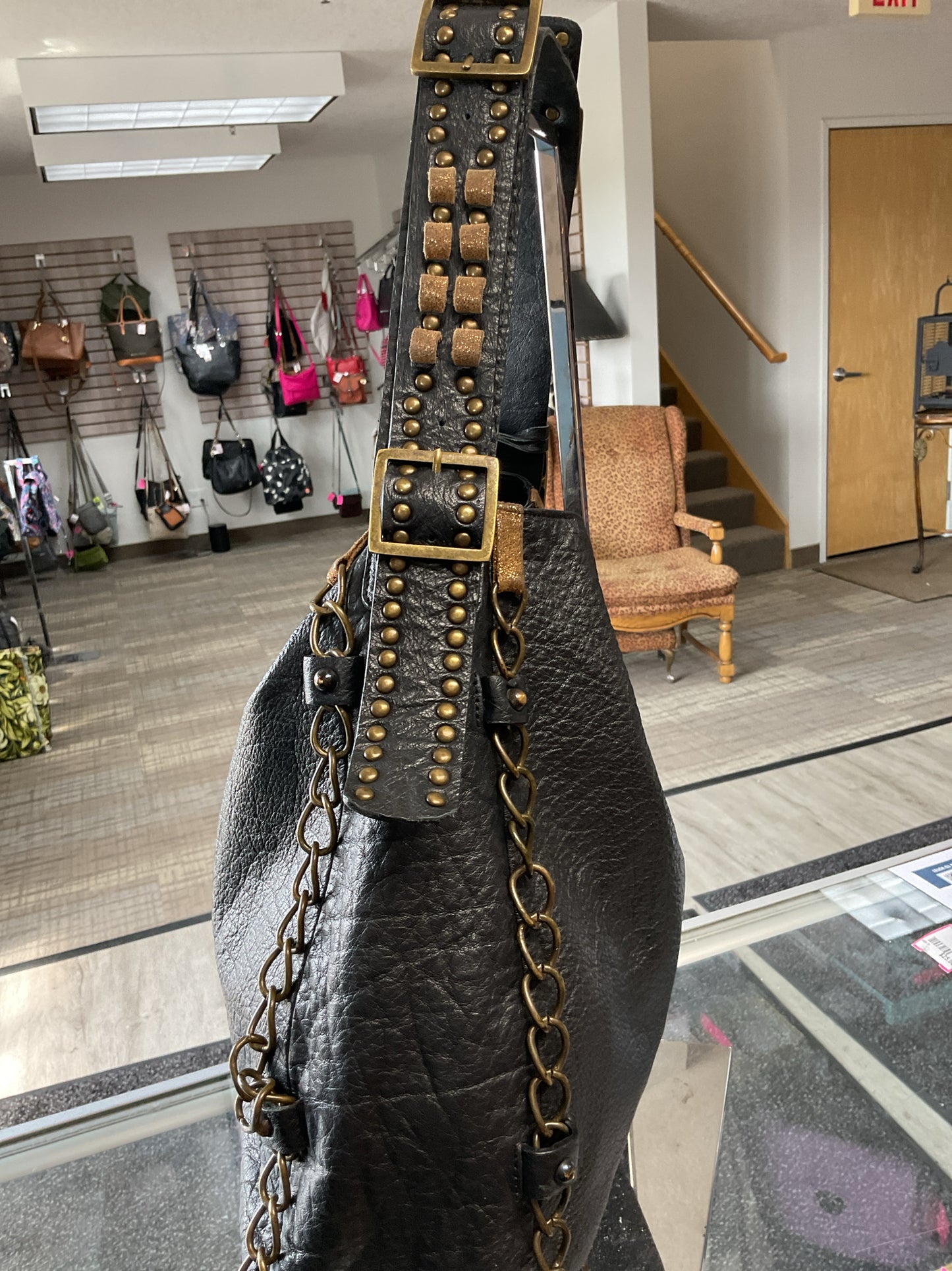 Betsey Johnson Purse Y2K vintage leather large shoulder bag