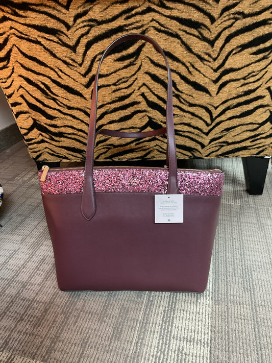 Kate Spade Purse glitter mixed NWT tote