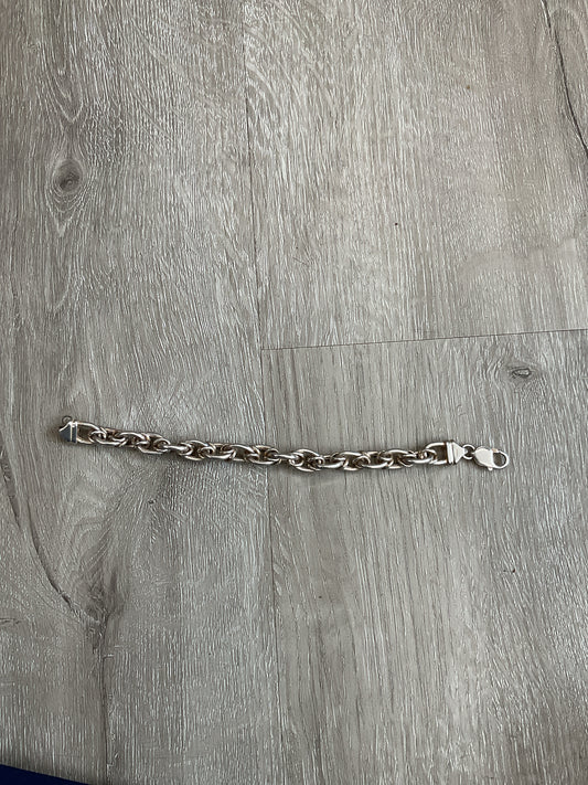 925 Sterling Bracelet 7" long 25g