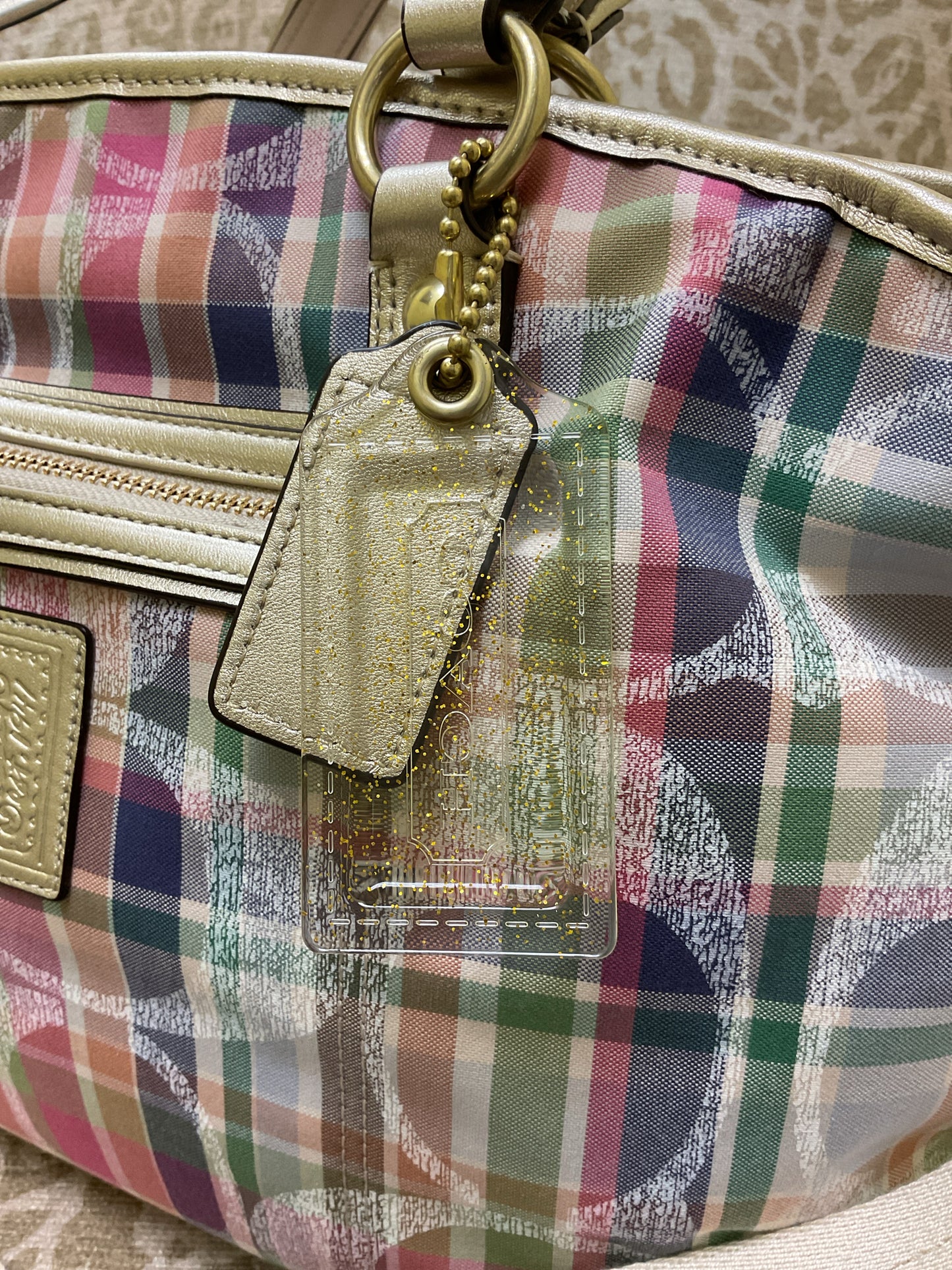 coach Purse Vintage MWT 23389 Daisy Madras