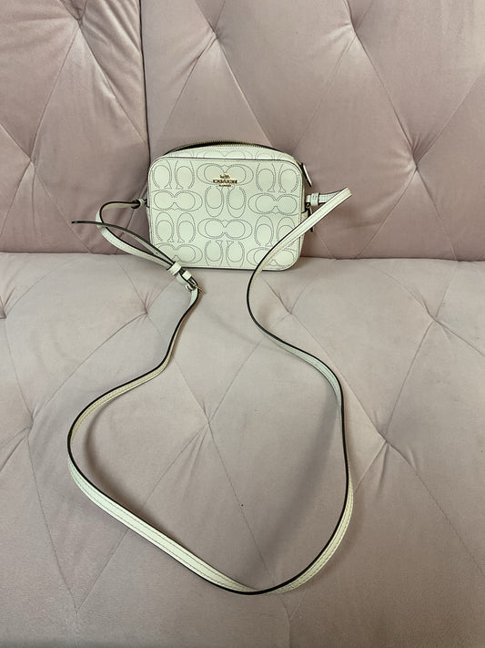 coach Purse perforated camera bag gold hardware mini jamie