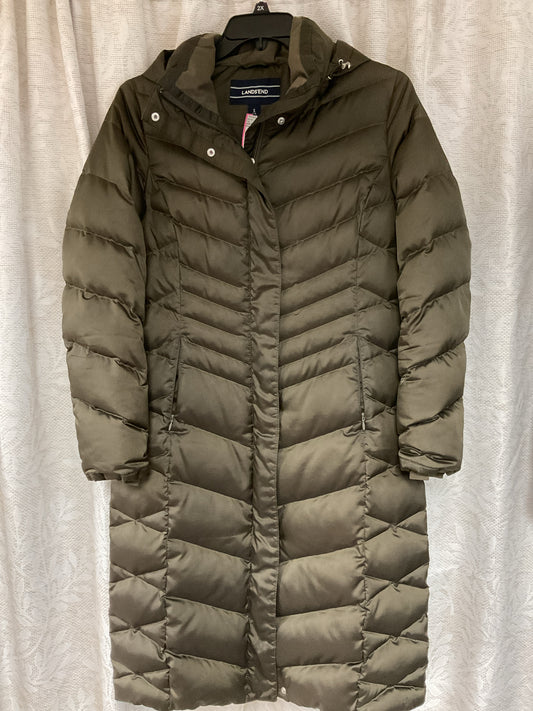 Lands End Size S Brown Coat