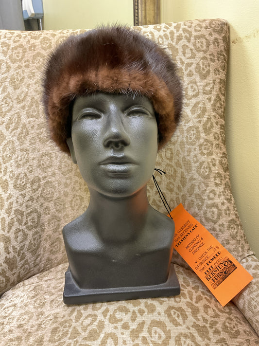 Vintage Hat AMY Daytons mink fur cap