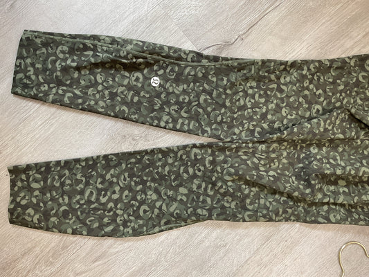 Lululemon Size 2 Green Pants camo leggings