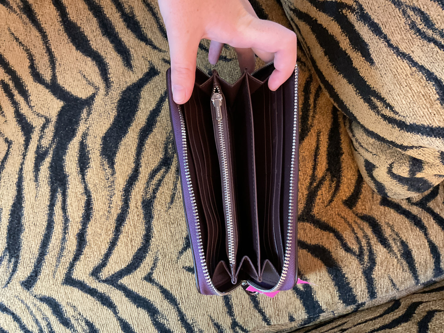 coach Wallet zip around wallet
