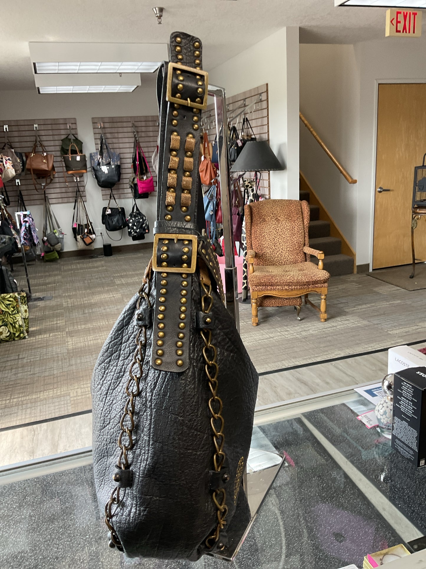 Betsey Johnson Purse Y2K vintage leather large shoulder bag