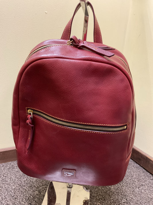 Dooney & Bourke Backpack Burgundy florentine