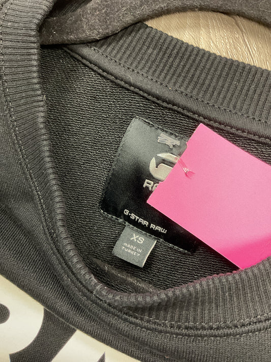 Raw G Star Size XS Black Sweatshirt