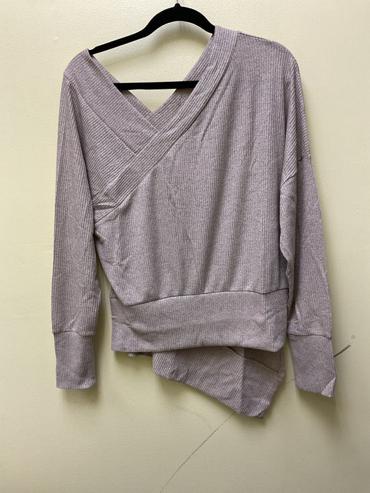 Stella & Dot Size S Taupe Shirt NWT assymetrical oversized small