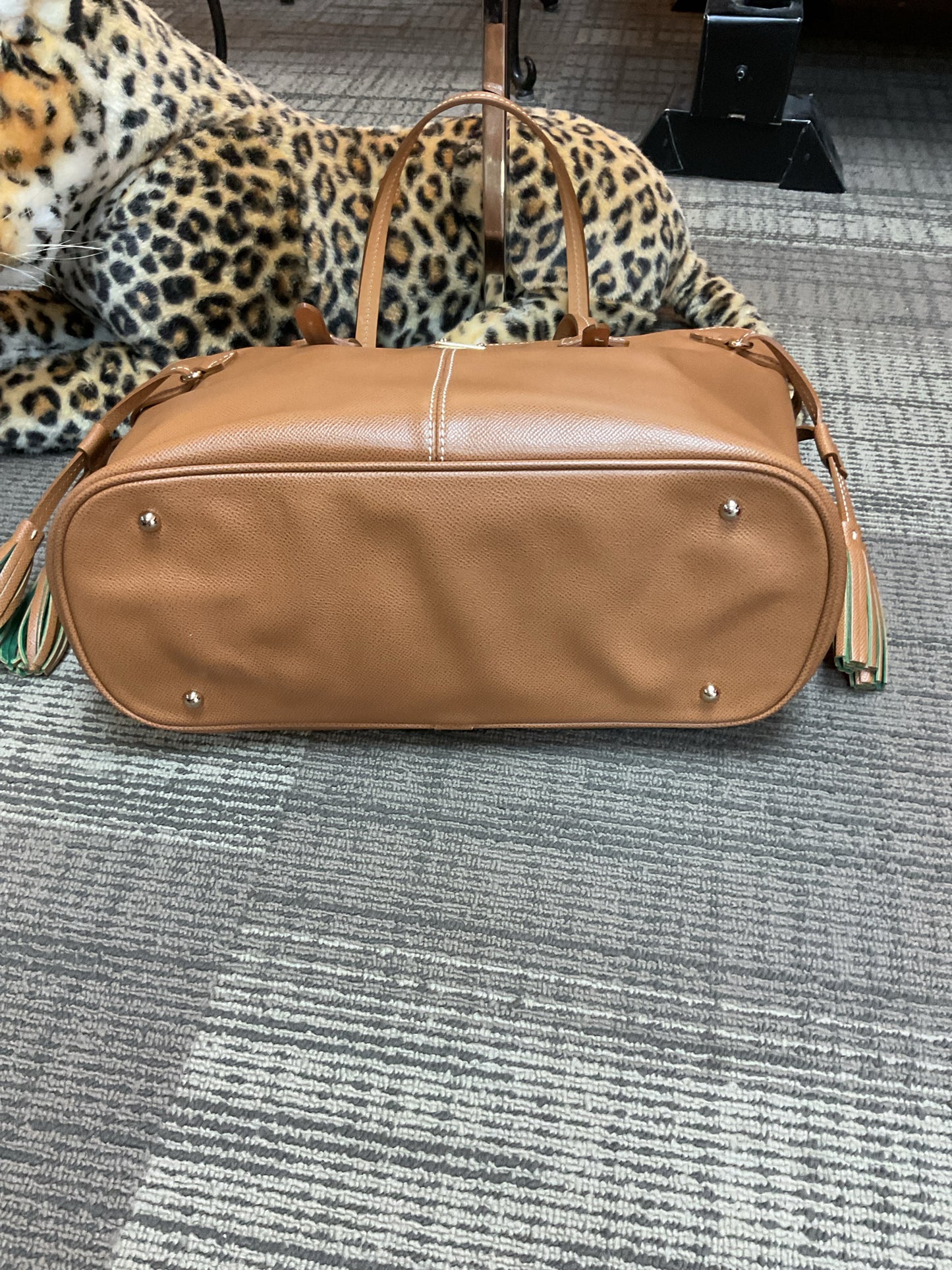 Dooney & Bourke Purse Large Davis Tassel tote shoulder bag