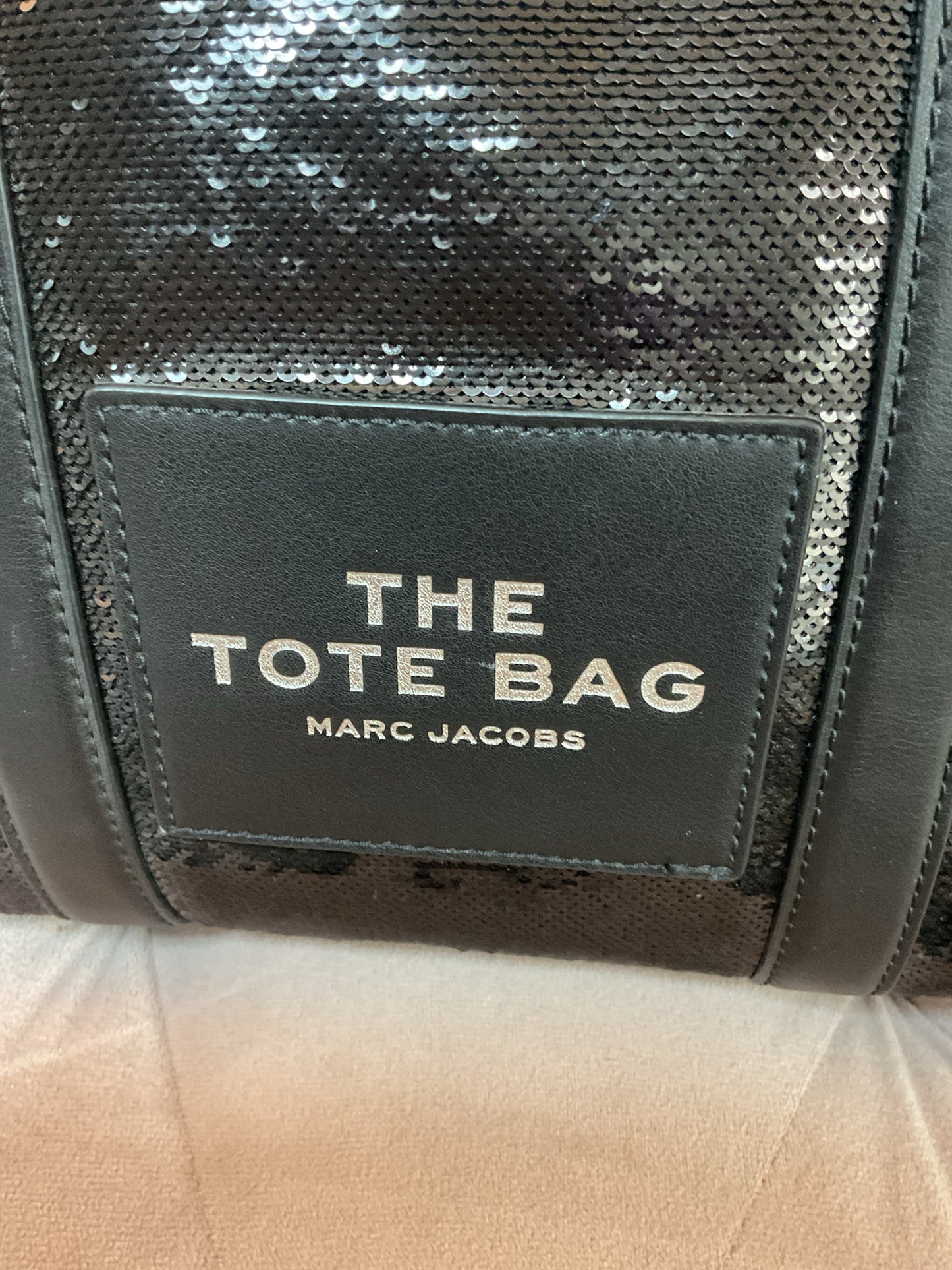 Marc Jacobs Purse black sequin The Tote Bag Limited Edition