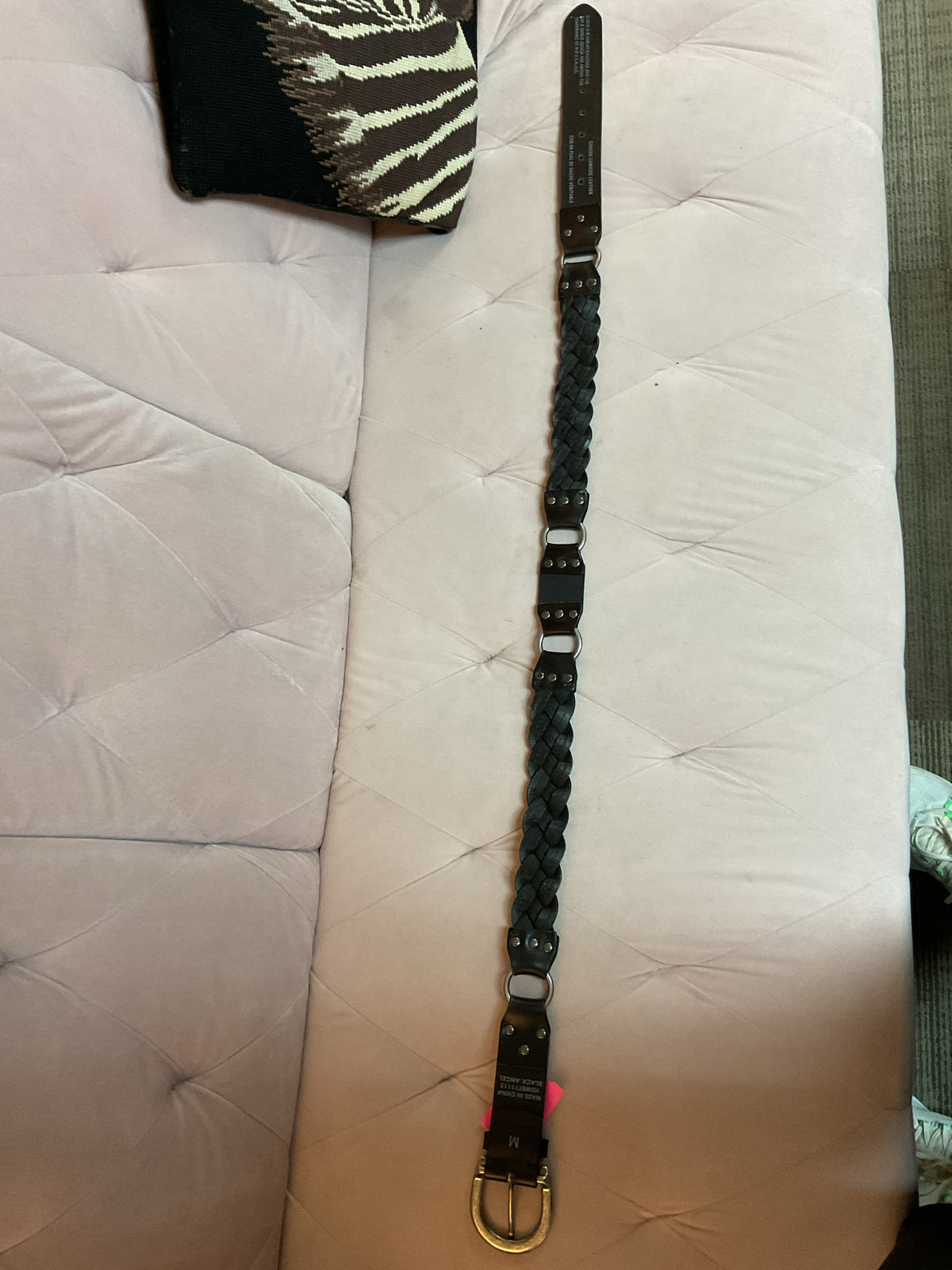 Harley Davidson Belt Medium vintage chain woven