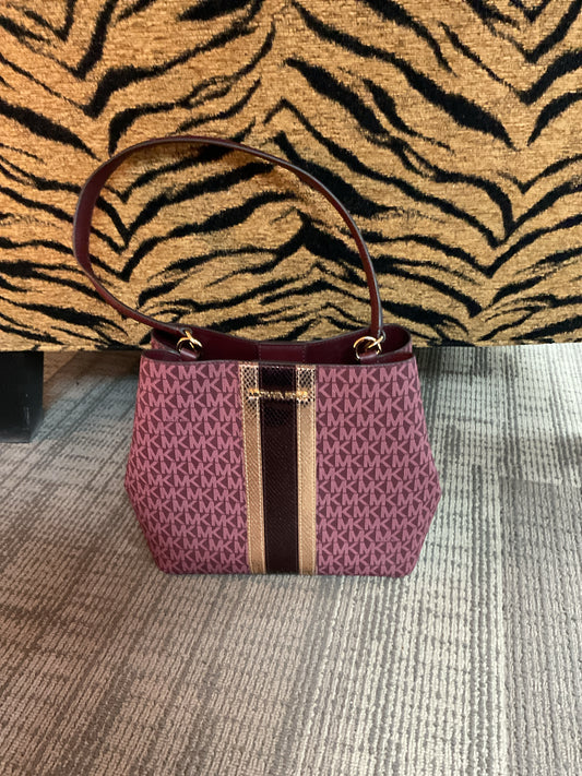 Michael Kors Purse PRATT bucket shoulder bag NWT