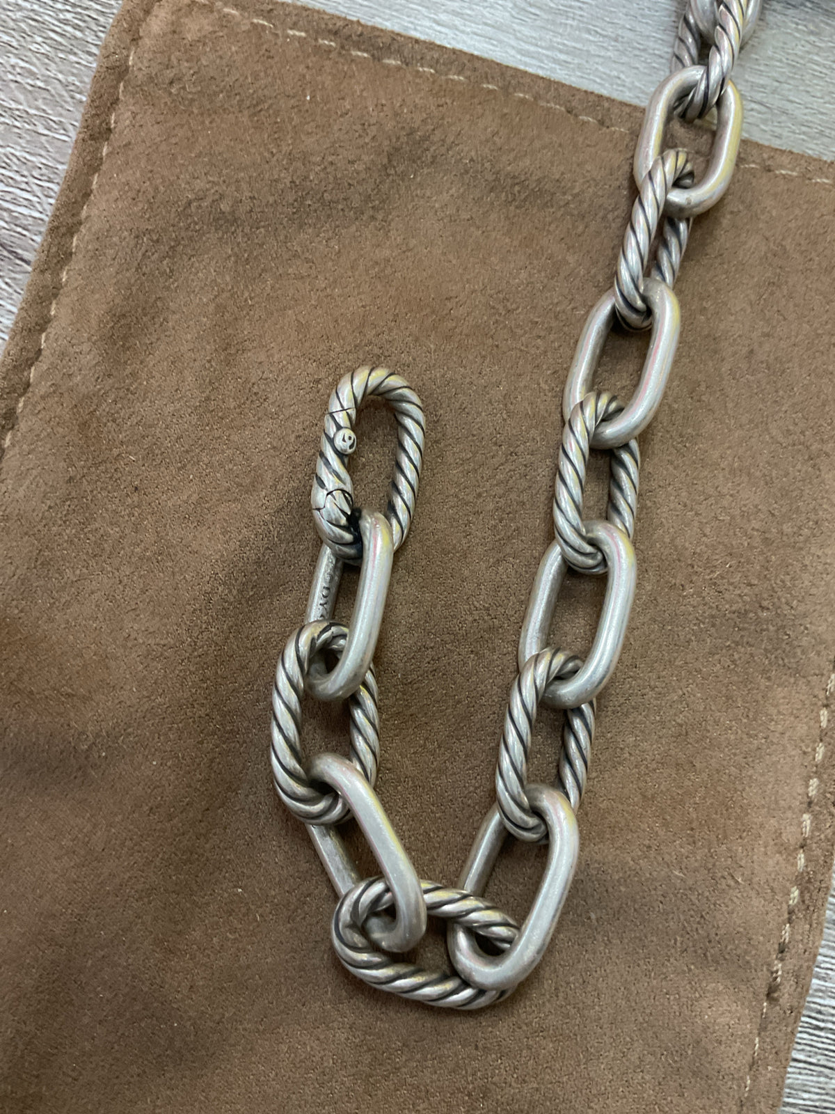 David Yurman Bracelet 925 sterling silver Madison Chain 8"