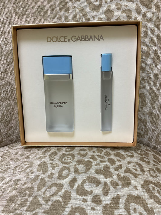 Dolce and Gabbana light blue set perfume