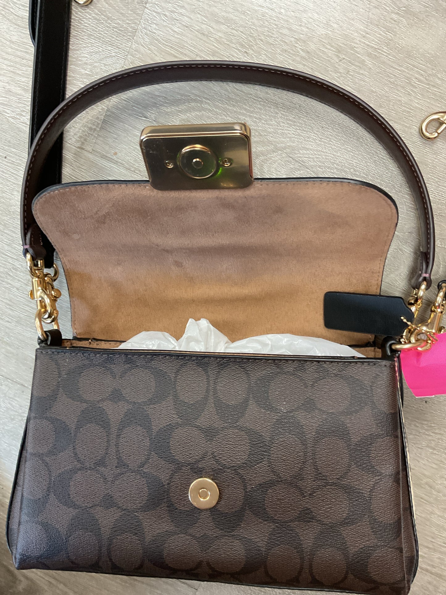 coach Purse Grace Color block  CC066