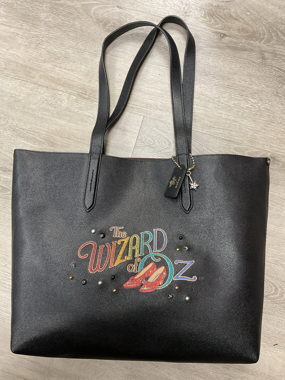 coach Purse 77957 black Wizard of Oz Coach x The Wizard of Oz Highline Tote ruby