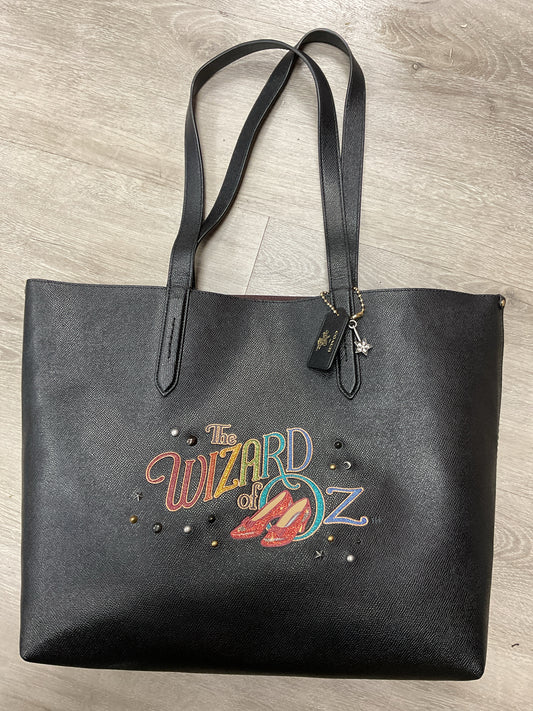 coach Purse 77957 black Wizard of Oz Coach x The Wizard of Oz Highline Tote ruby