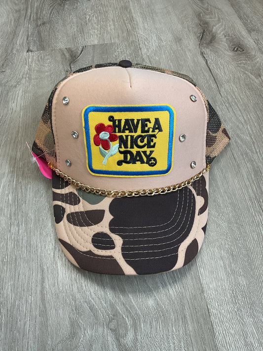Trucker hat Hat NEW Have a nice day