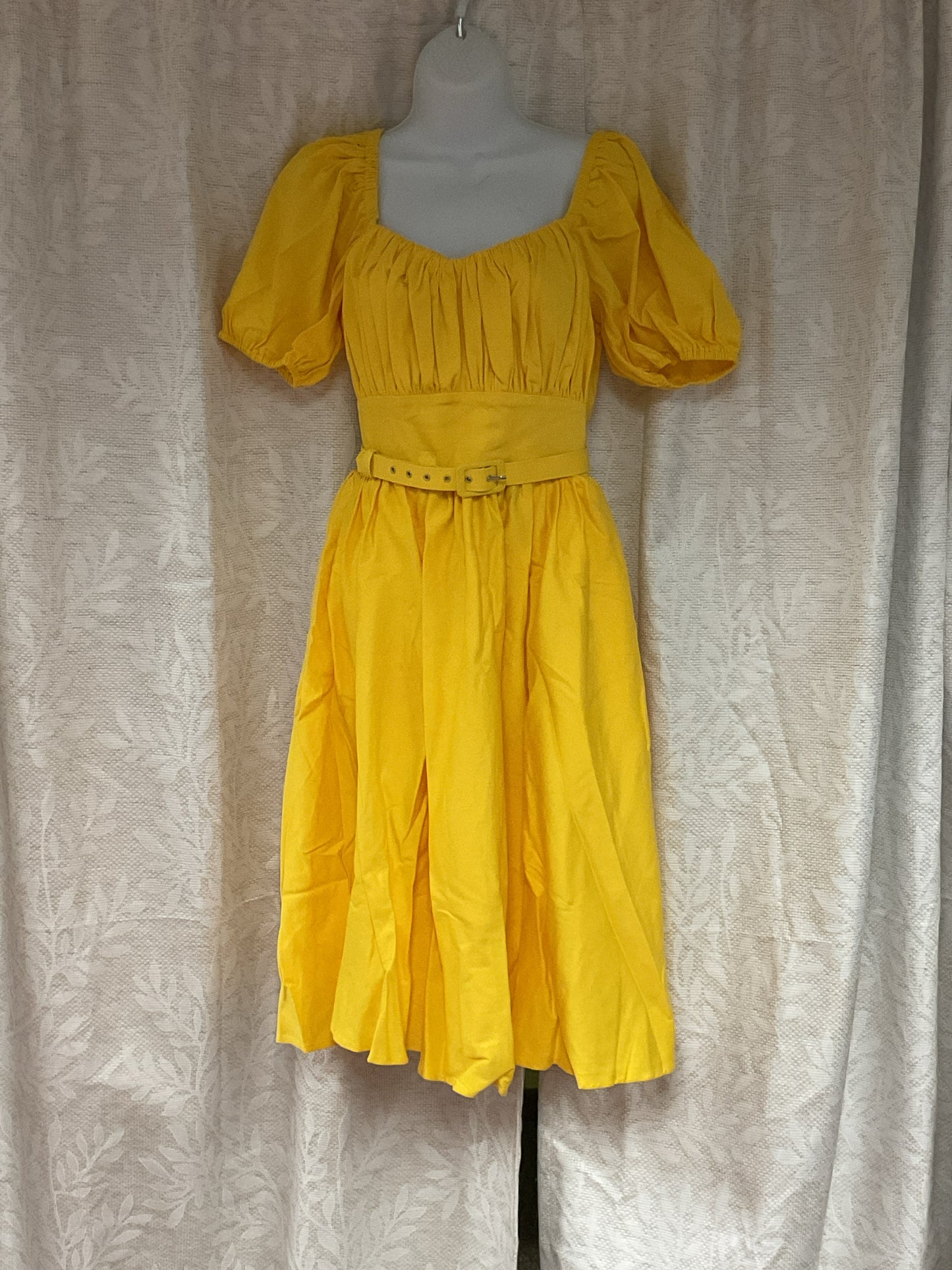 Vixen by Micheline Size S Yellow Dress
