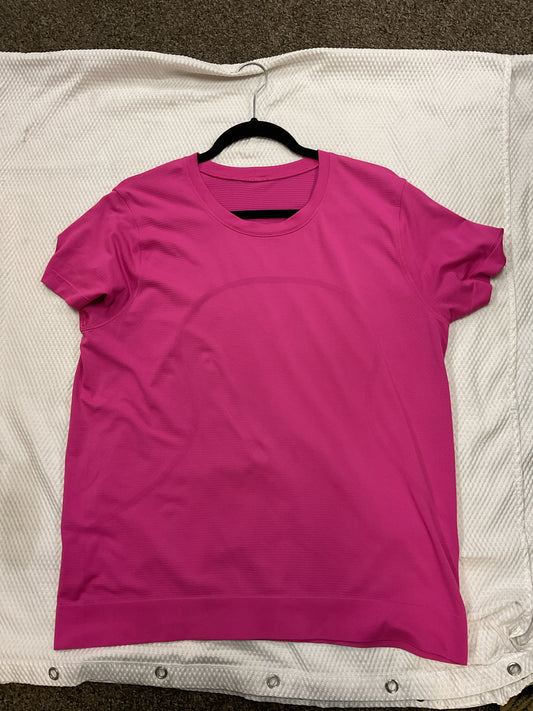 Lululemon Size 14 Pink Shirt