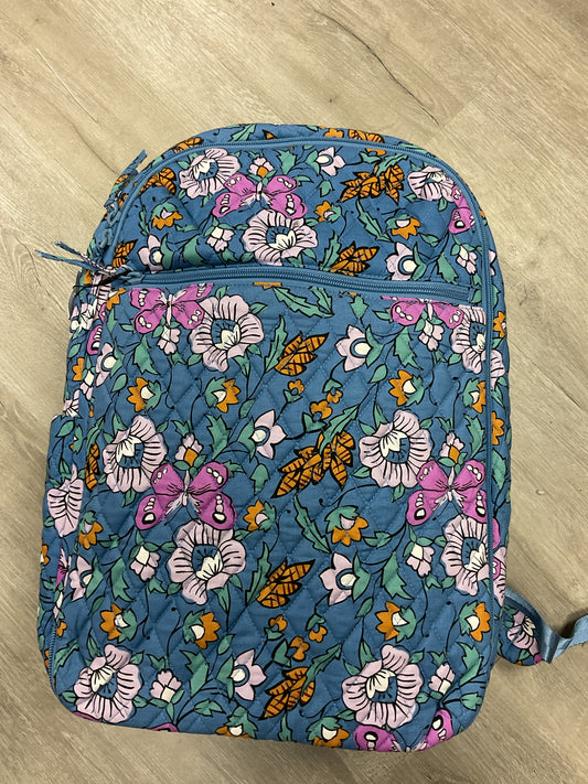 Vera Bradley Backpack NWT Lay Flat Travel Backpack butterflies Wild Prairie