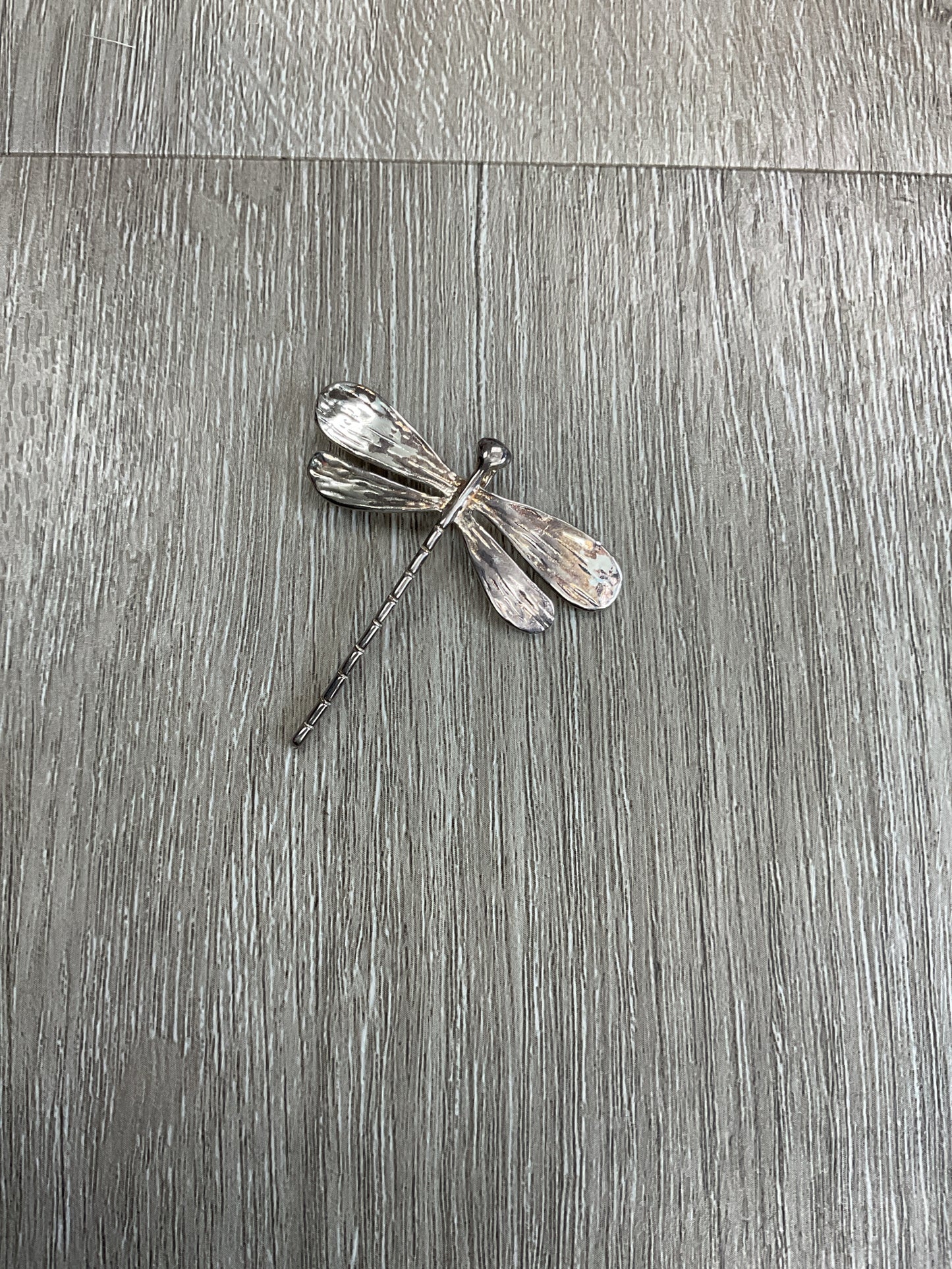 925 Sterling Pendant large sterling silver dragonfly