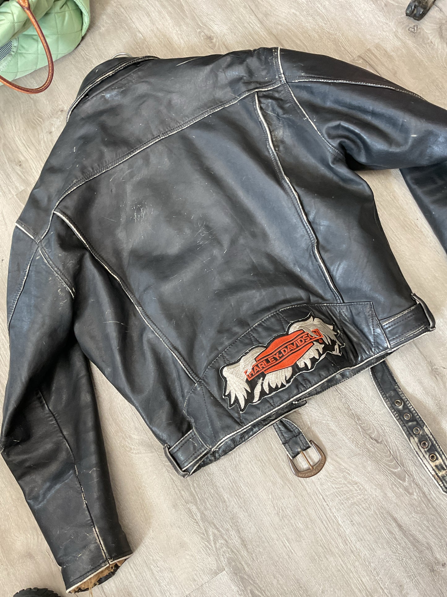 Harley Davidson Black Size M Jacket Metal Masterpieces moto men's