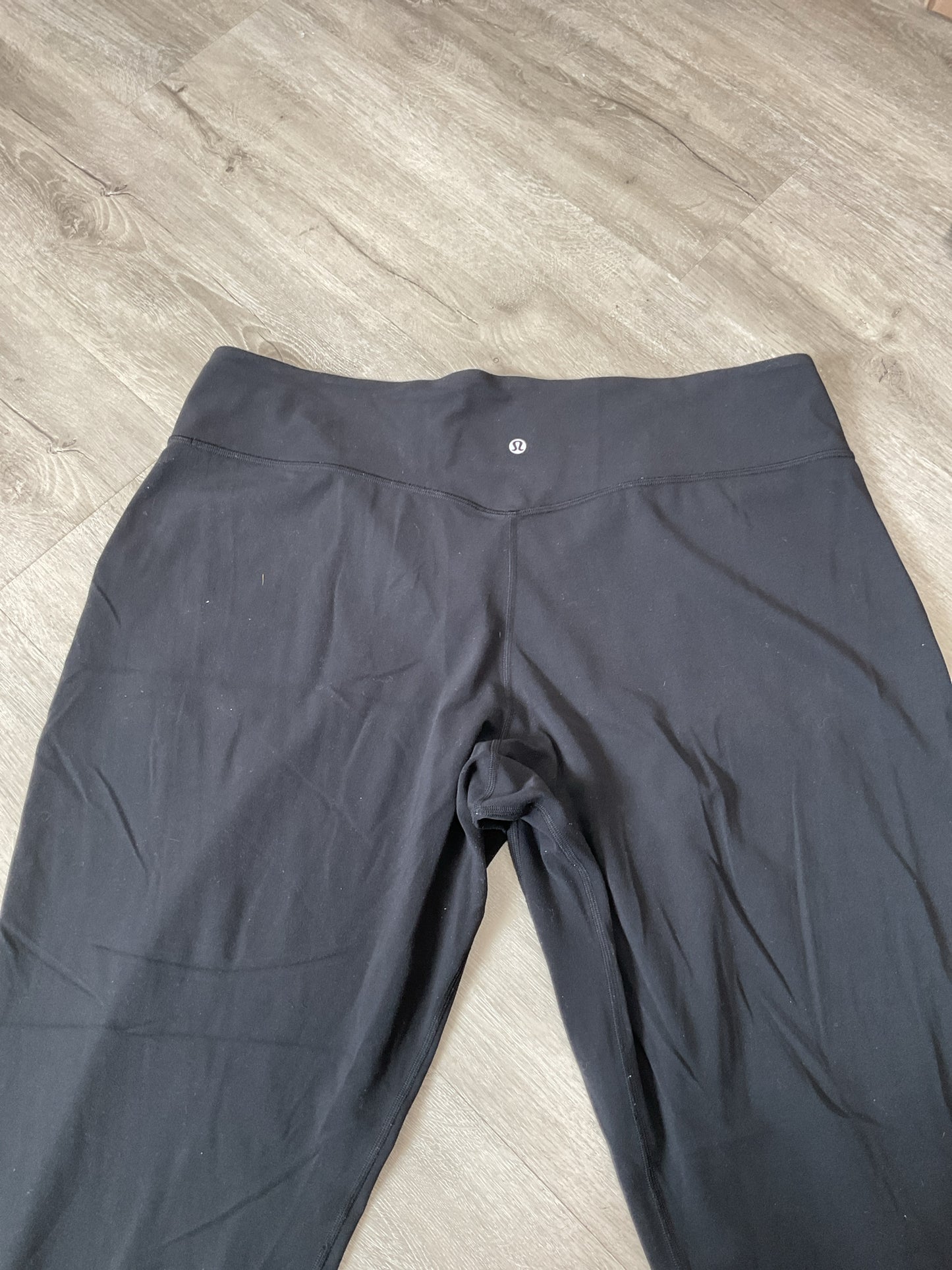 Lululemon Size 20 Black Pants