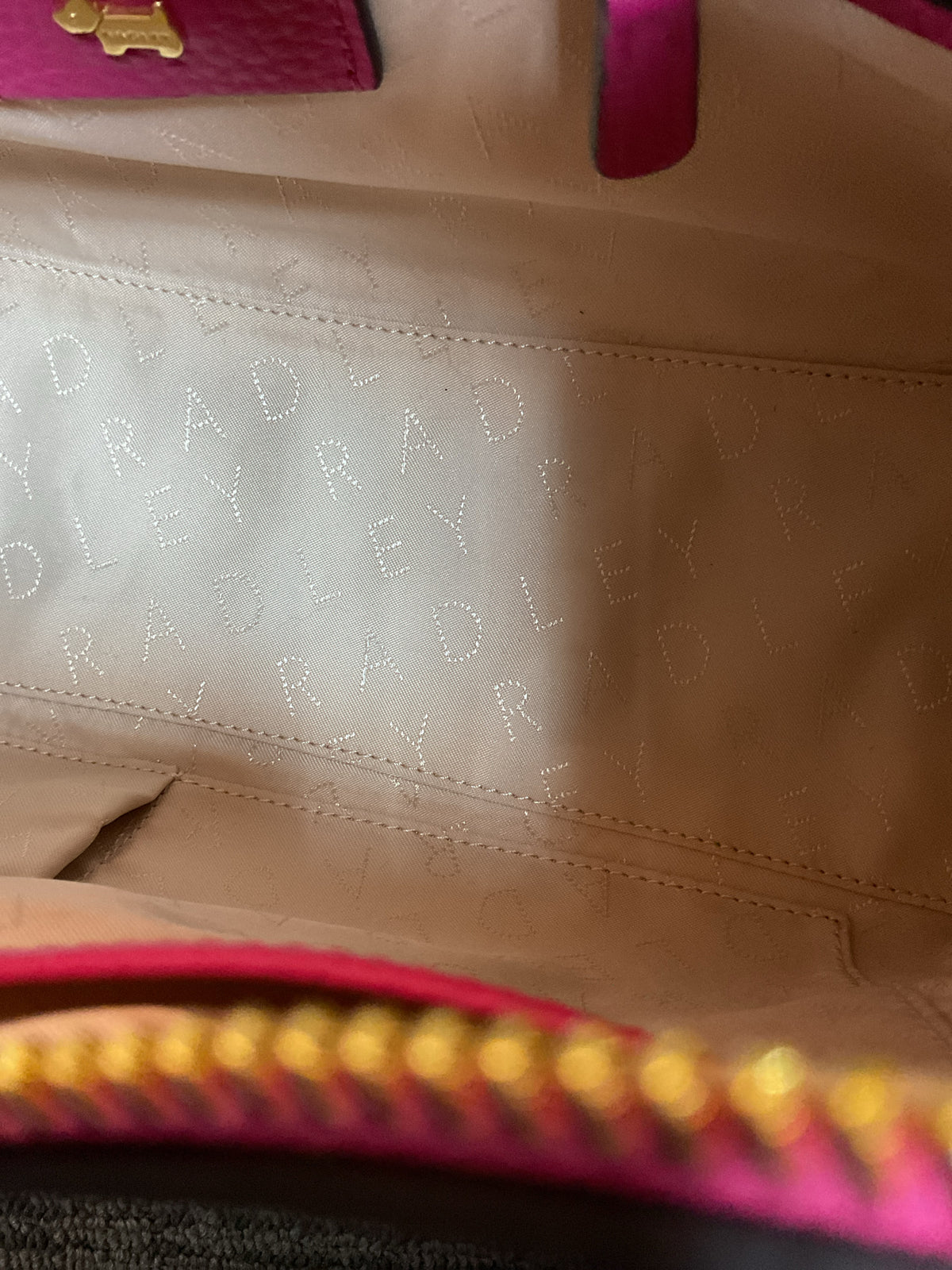 RADLEY Purse medium leather shoulder bag gold hardware