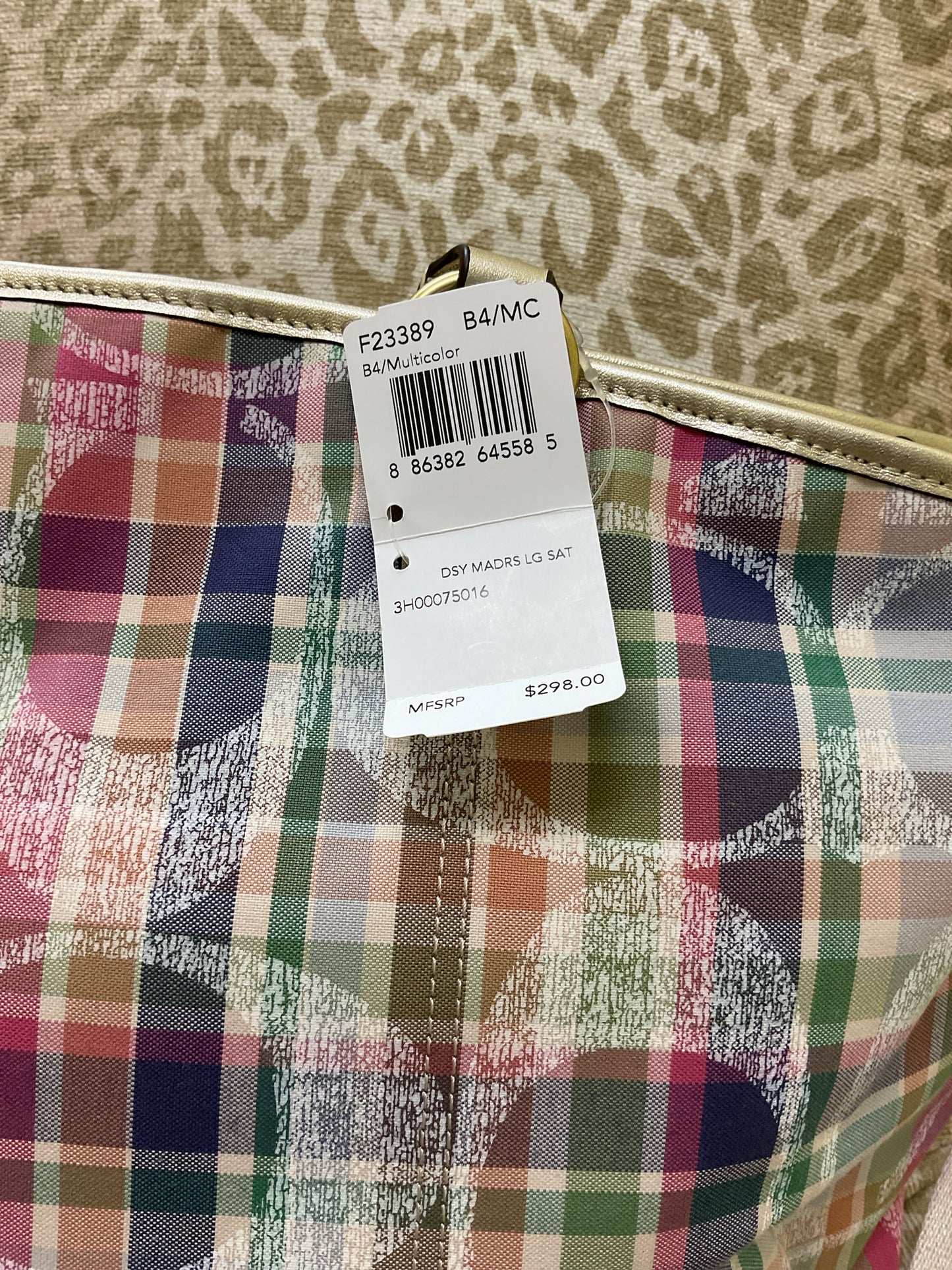 coach Purse Vintage MWT 23389 Daisy Madras