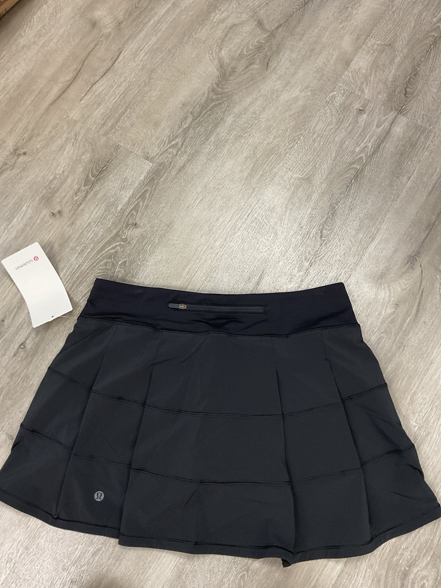 Lululemon Size 8 Black Skirt NWT Pace Rival MR skort Long