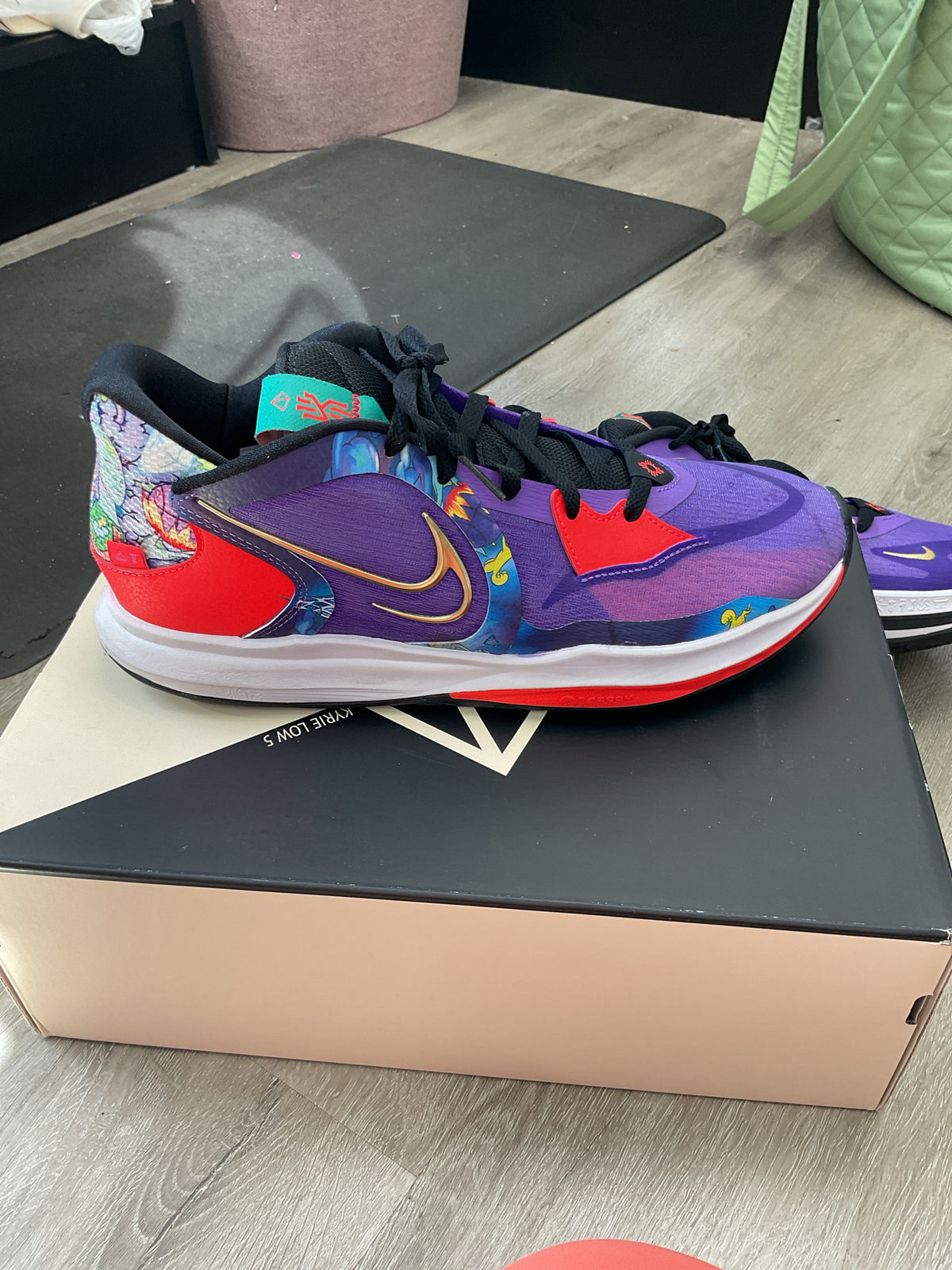 12 Nike Purple Men's Shoes Kyrie Low 5