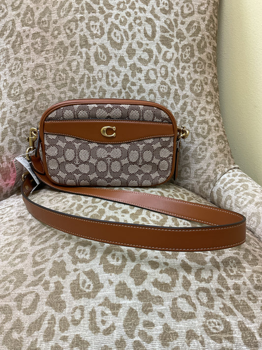 coach Purse CC401 burnished amber camera bag NWT