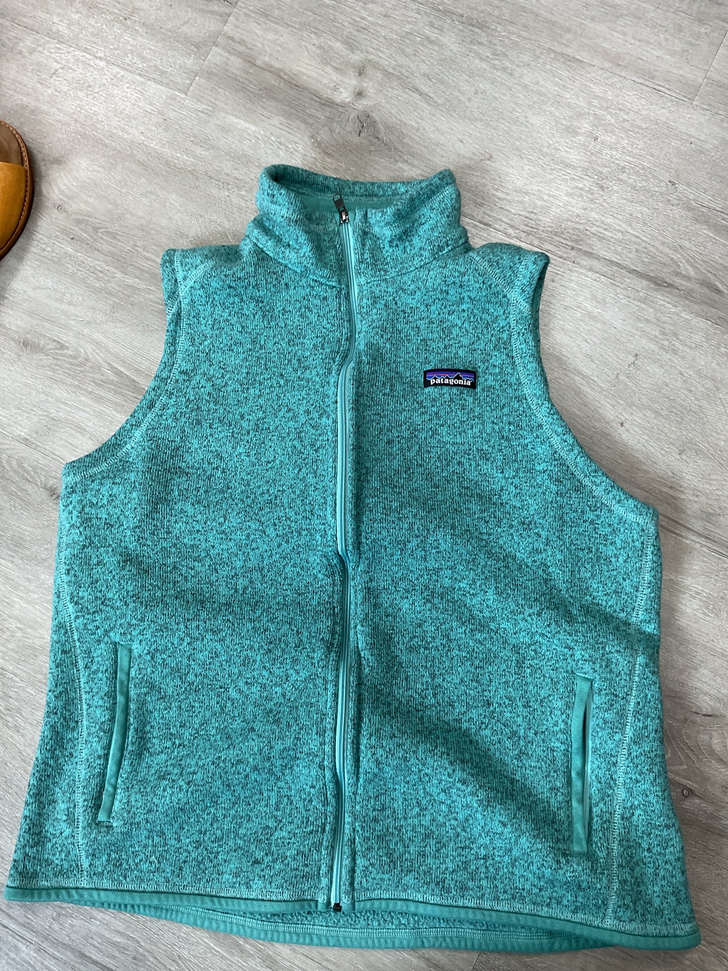 patagonia Size XL Mint Vest knit zip women