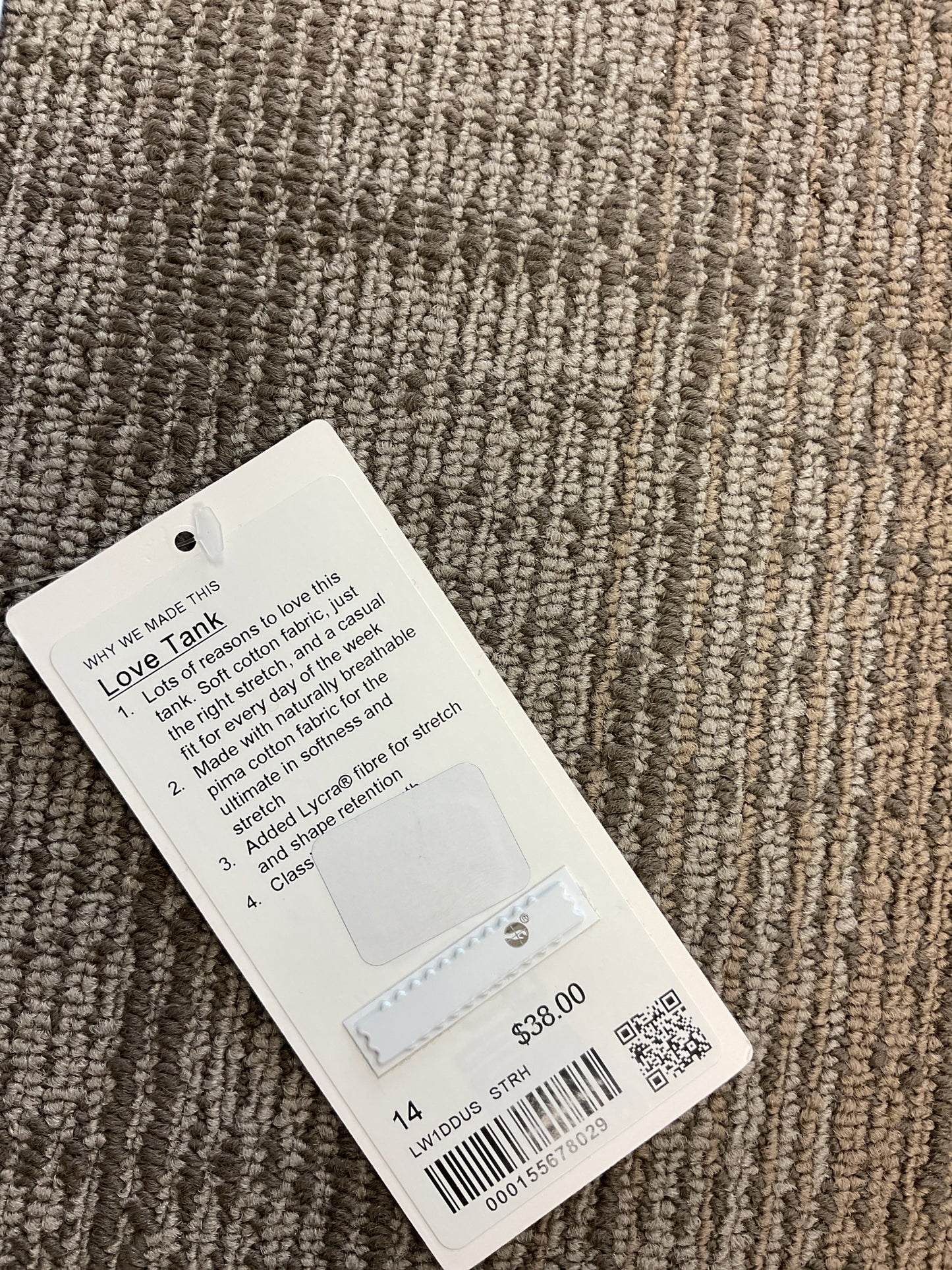 Lululemon Size 14 Blue tank top