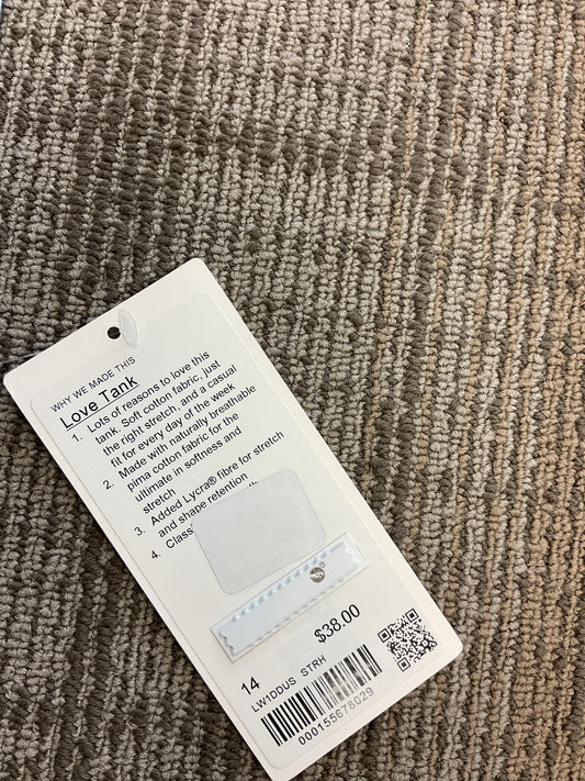 Lululemon Size 14 Blue tank top