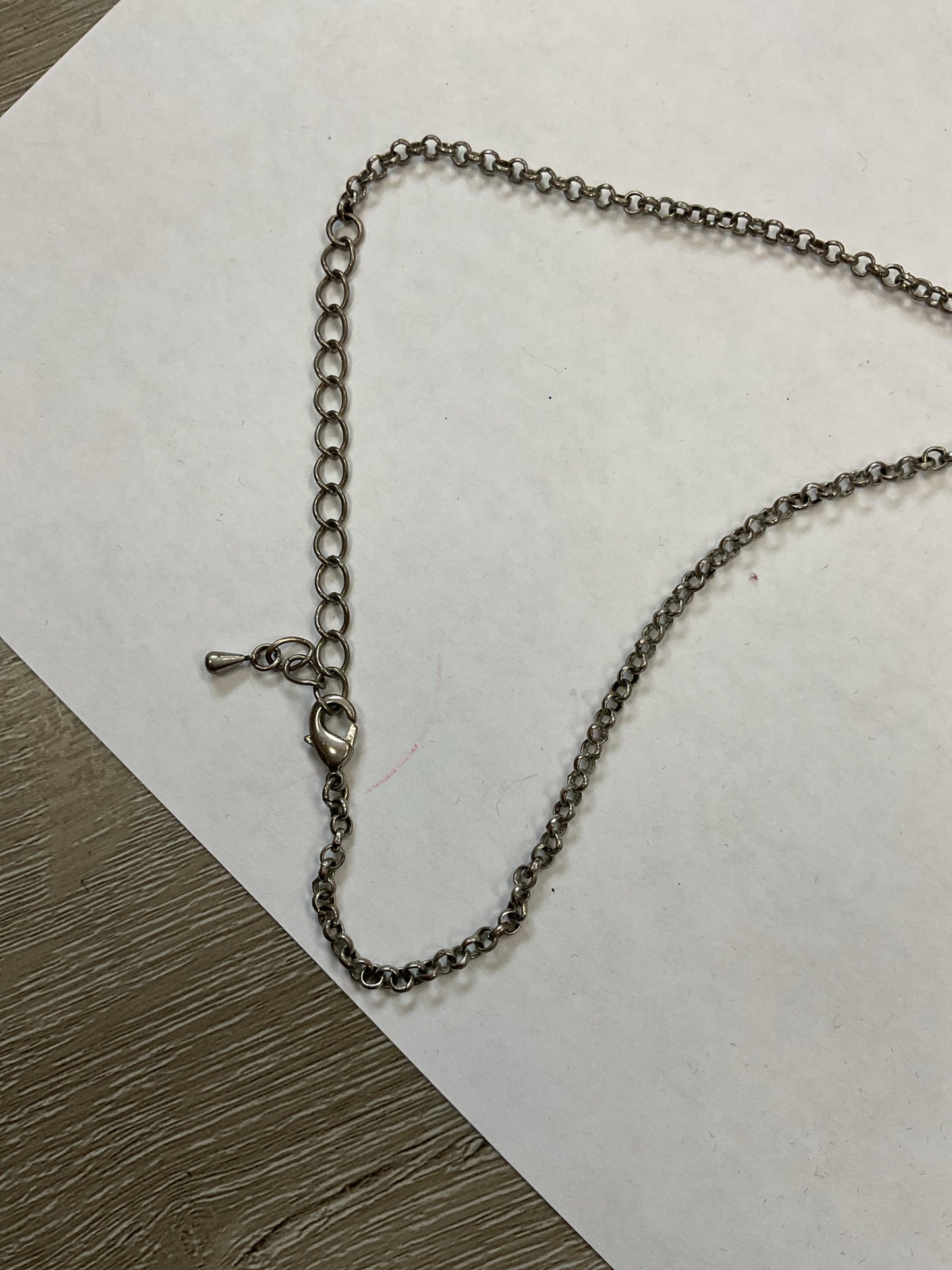Montana Silversmiths Necklace large heart & horseshoe pendant