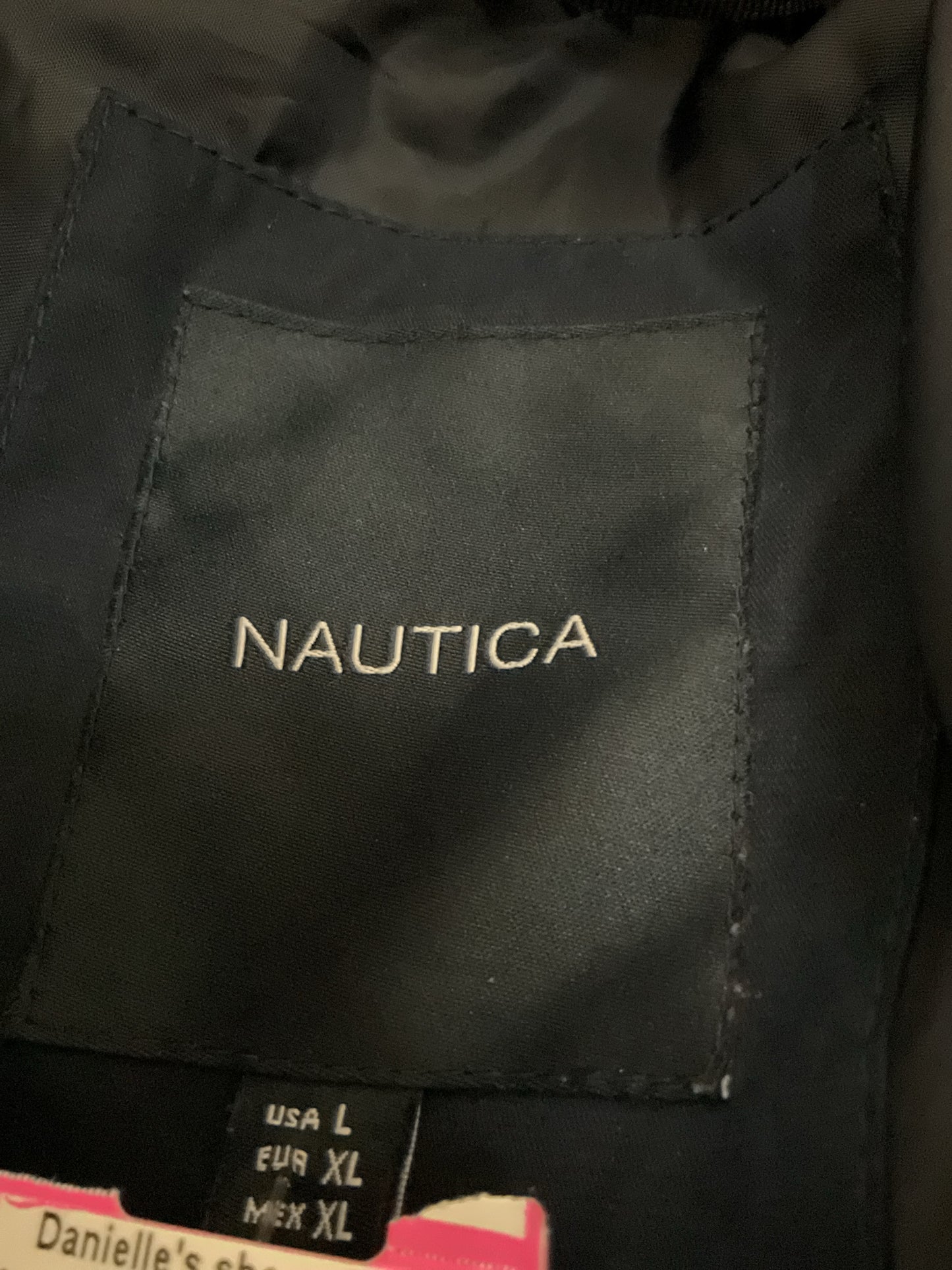Nautica Size L Navy Coat