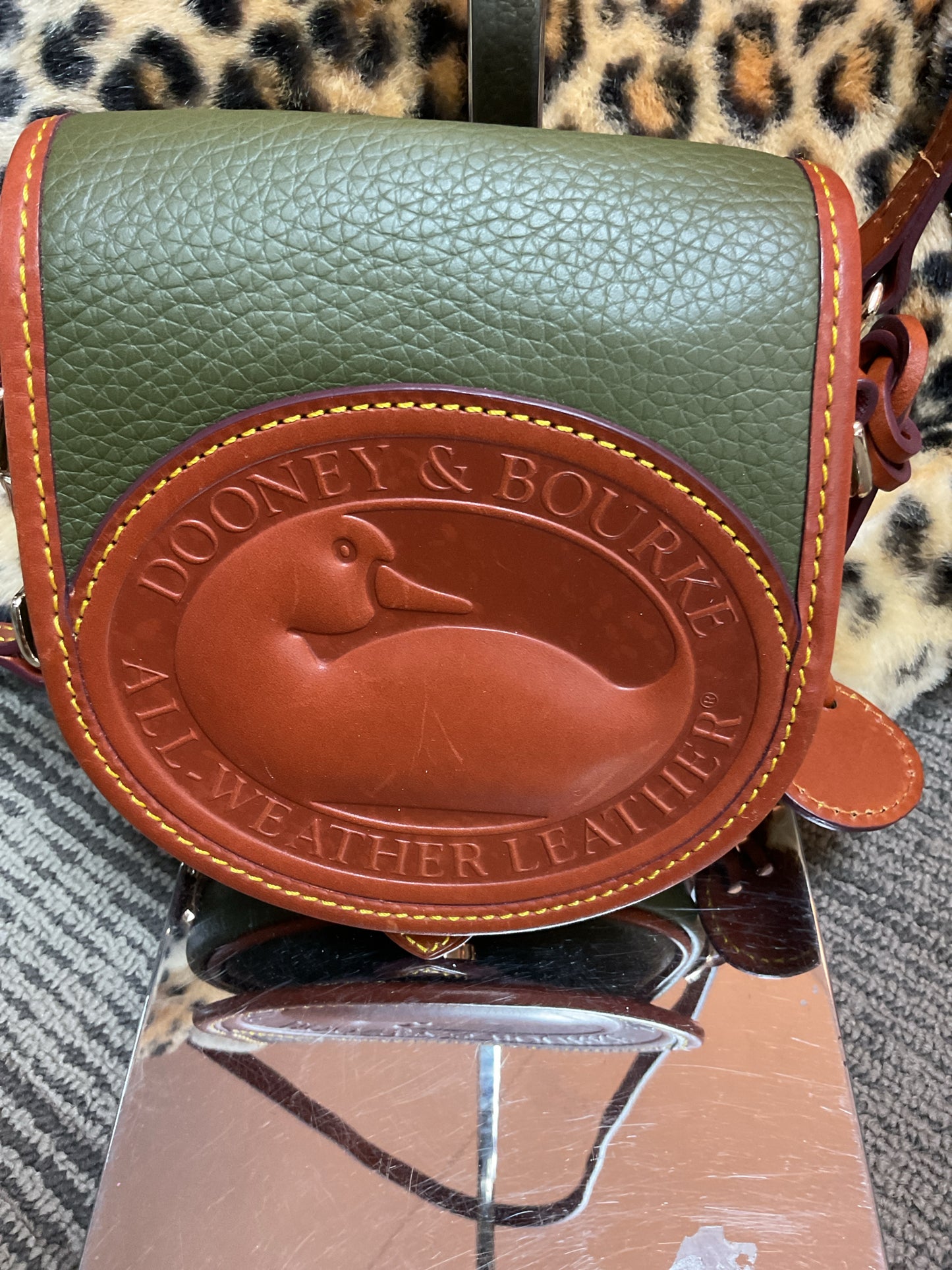 Dooney & Bourke Purse all weather leather big duck