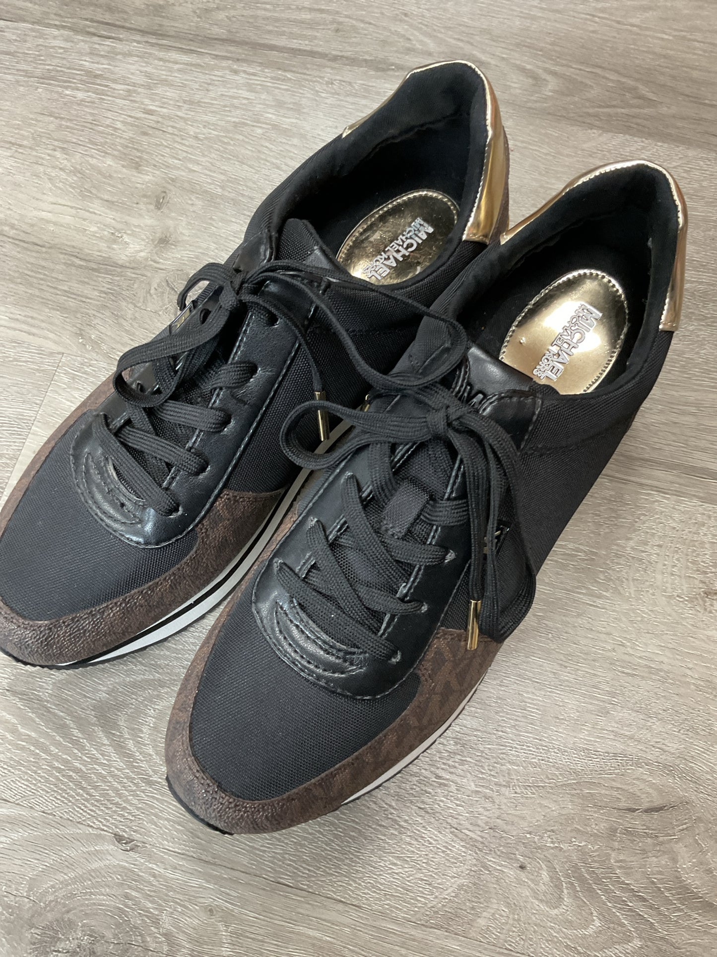 Michael Kors 8.5 Brown shoes Monique trainers new sneakers