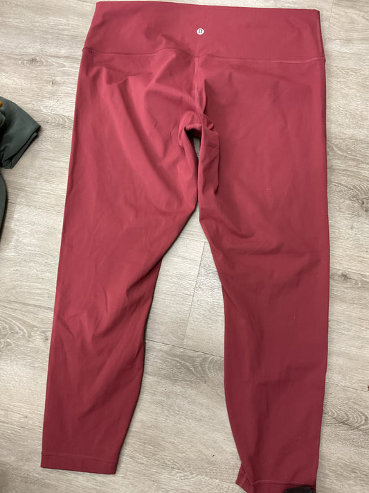 Lululemon Size 16 Salmon Pants