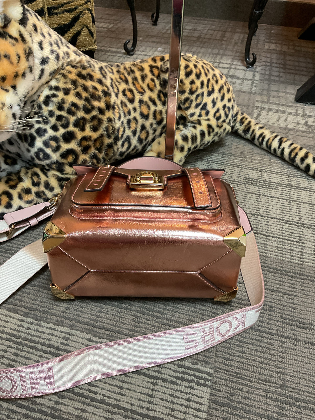 Michael Kors Purse primrose Manhattan NWT crossbody satchel