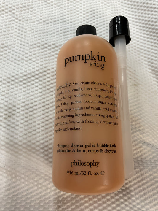 perfume Pumpkin Icing 3 in 1 shower gel Philosophy
