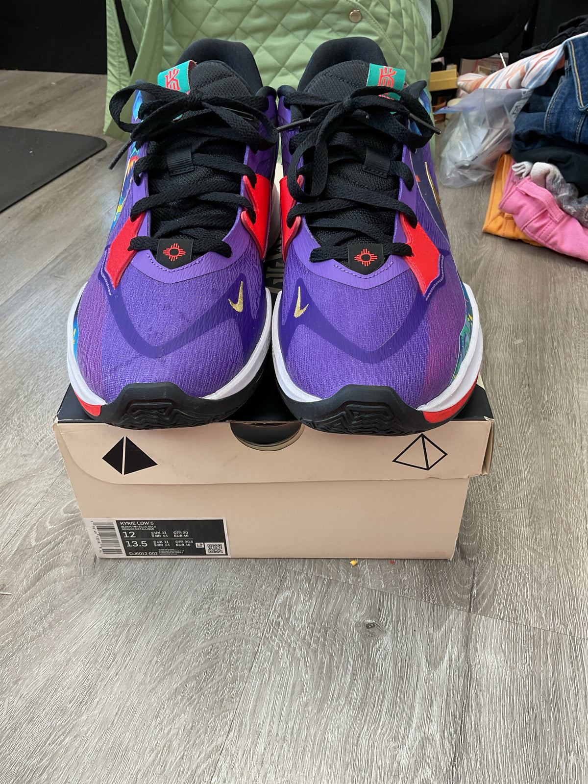 12 Nike Purple Men's Shoes Kyrie Low 5
